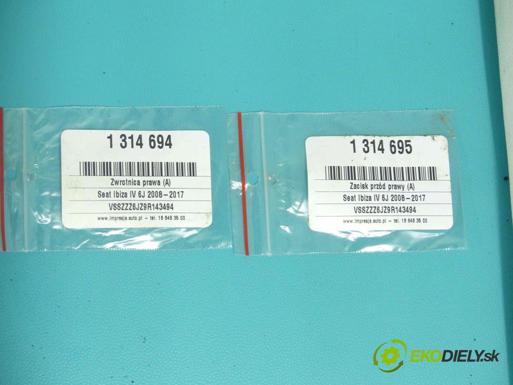 Seat Ibiza IV 6J 2008-2017 1.4 16V 86 HP manual 63 kW 1390 cm3 3- náboj pravé  (Náboje)