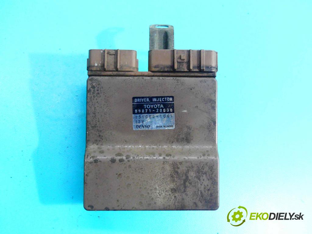 Toyota Corolla E12 2001-2009 2.0 D4D 116 HP manual 85 kW 1995 cm3 5- modul riadiaca jednotka 89871-20030 (Ostatné)