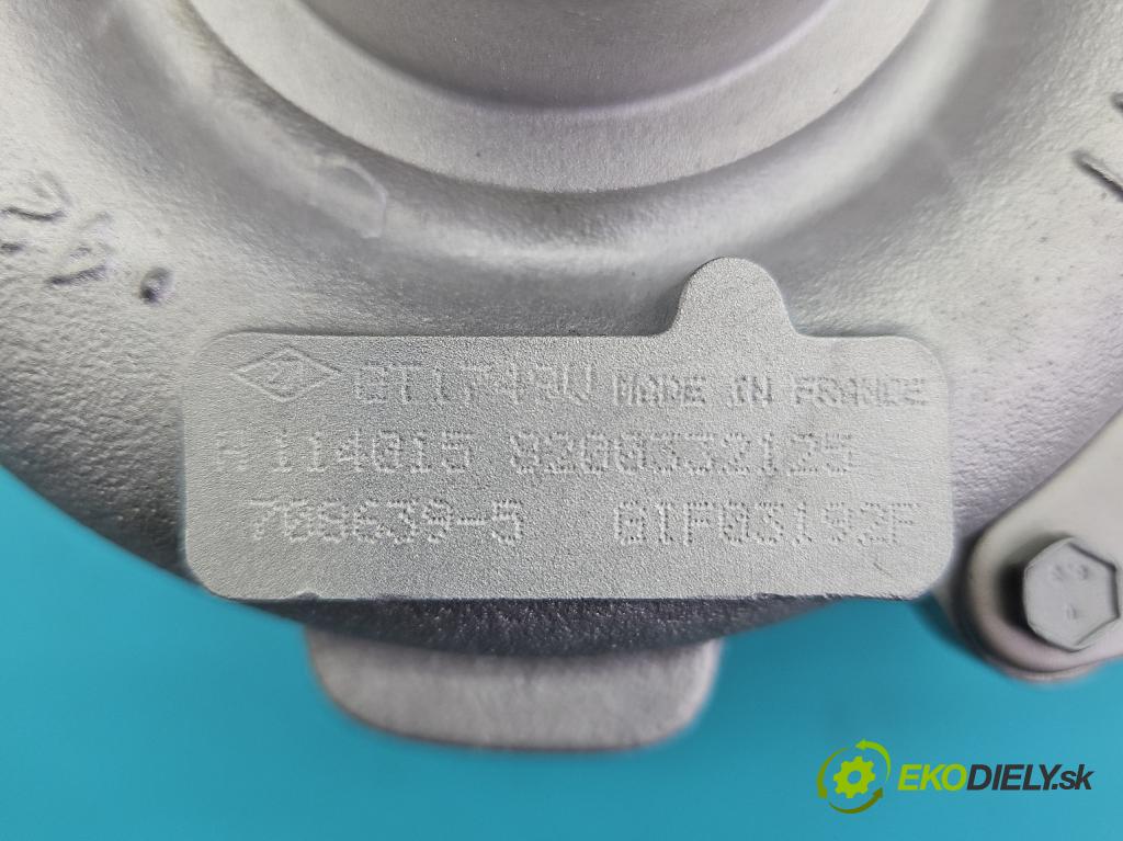 Renault Megane II 2003-2008 1.9 dci 120 HP manual 88 kW 1870 cm3 5- turbodúchadlo, turbo repasovaná 708639-5