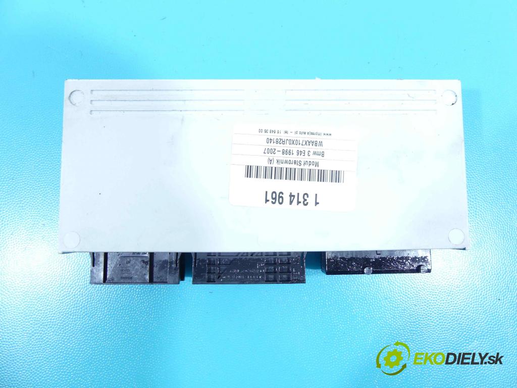 Bmw 3 E46 1998-2007 2.0d 136 HP manual 100 kW 1951 cm3 5- modul riadiaca jednotka 8385543 (Ostatné)