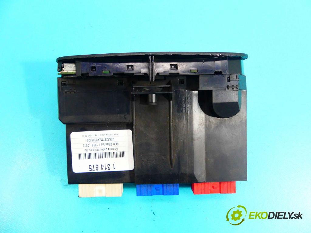 Seat Alhambra I 1996-2010 2.0 116 HP manual 85 kW 1984 cm3 5- panel kúrenia 7M0907040AT