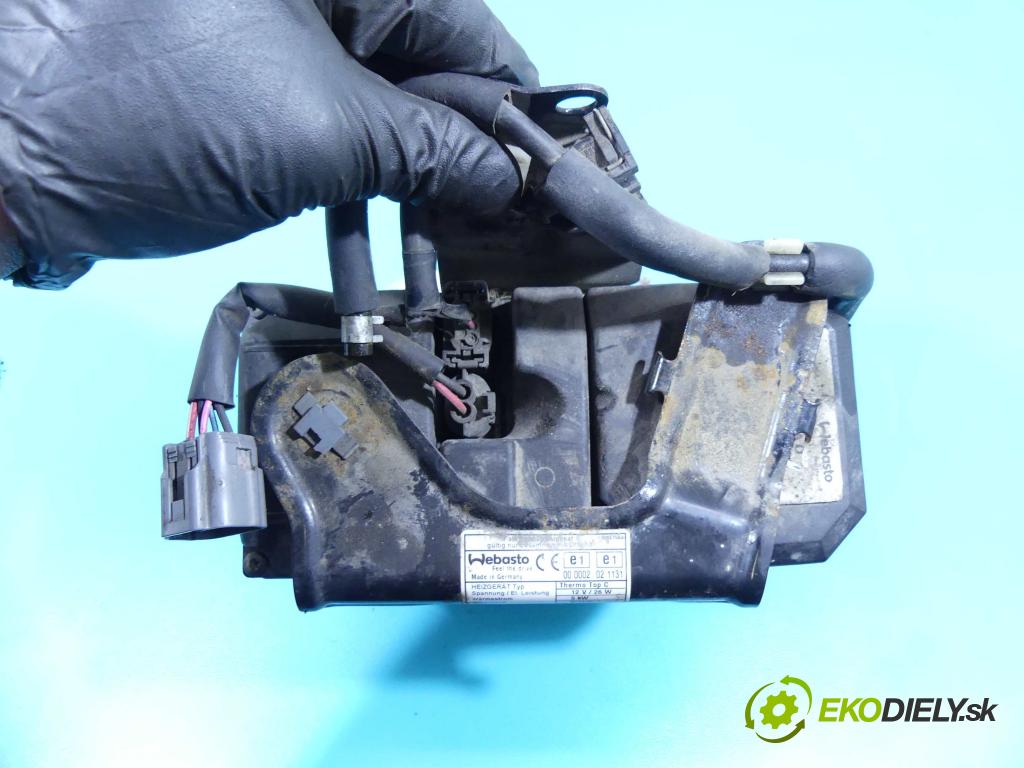 Mazda 6 I GG 2002-2007 2.0 citd 136hp manual 100 kW 1998 cm3 5- Webasto 3E140678 (Webasto ohřívače)