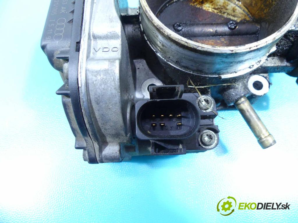 Audi A6 C5 1997-2004 2.4 V6 165 HP automatic 121 kW 2393 cm3 4- klapka 078133063AK (Škrtiace klapky)