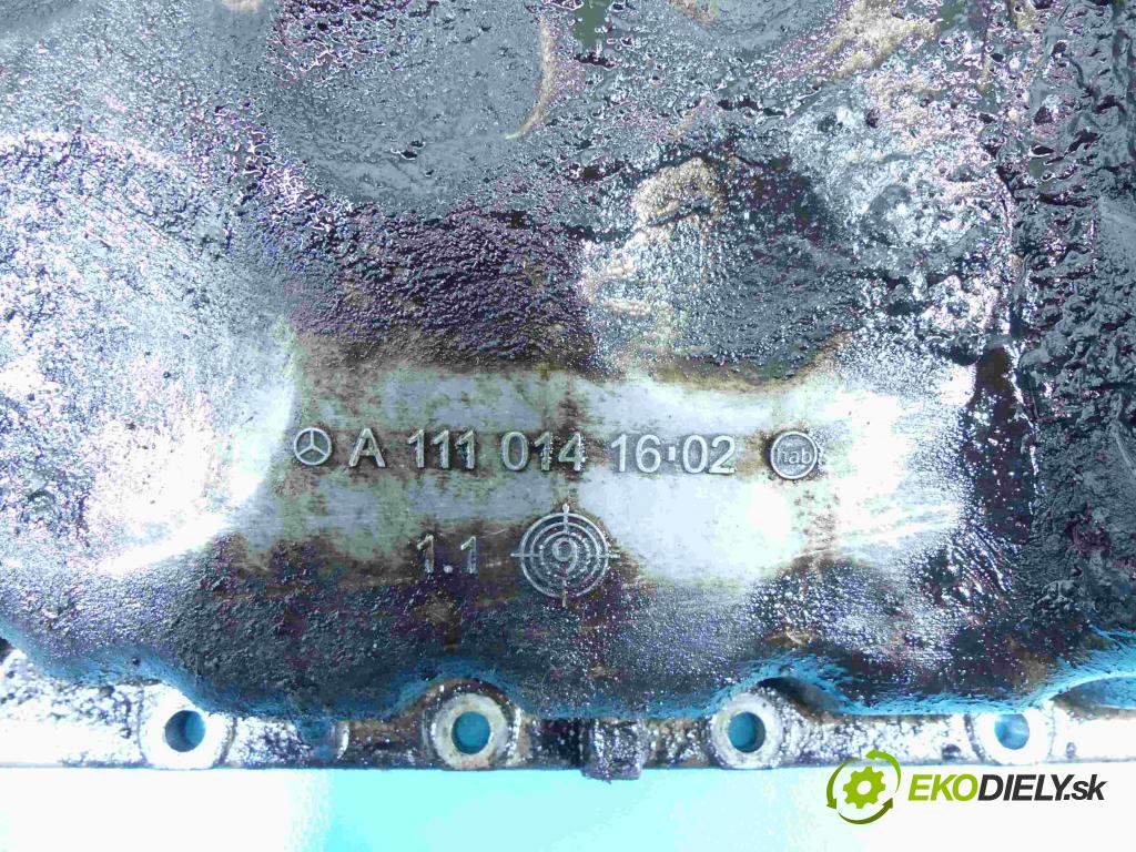 Mercedes C W203 2000-2007 2.0 kompressor 163 HP manual 120 kW 1998 cm3 4- vaňa olejová A1110141602 (Olejové vane)