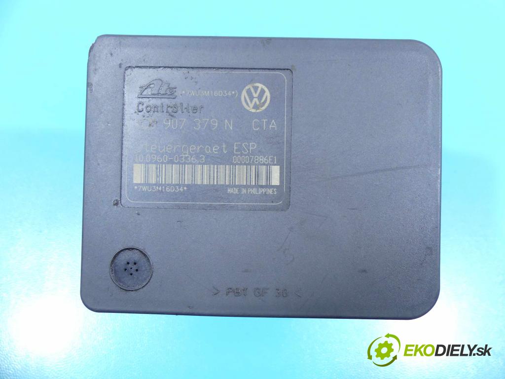 Vw Golf IV 1997-2003 1.9 tdi 101 HP manual 74 kW 1896 cm3 5- čerpadlo abs 1C0907379N (Pumpy ABS)