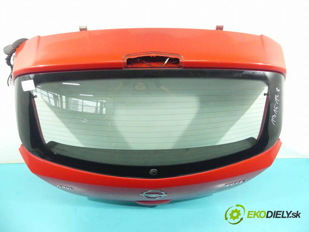 Opel Corsa D 2006-2014 1.2 16V 80 hp manual 59 kW 1229 cm3 5- zadní kufrové dveře  (Zadní kapoty)