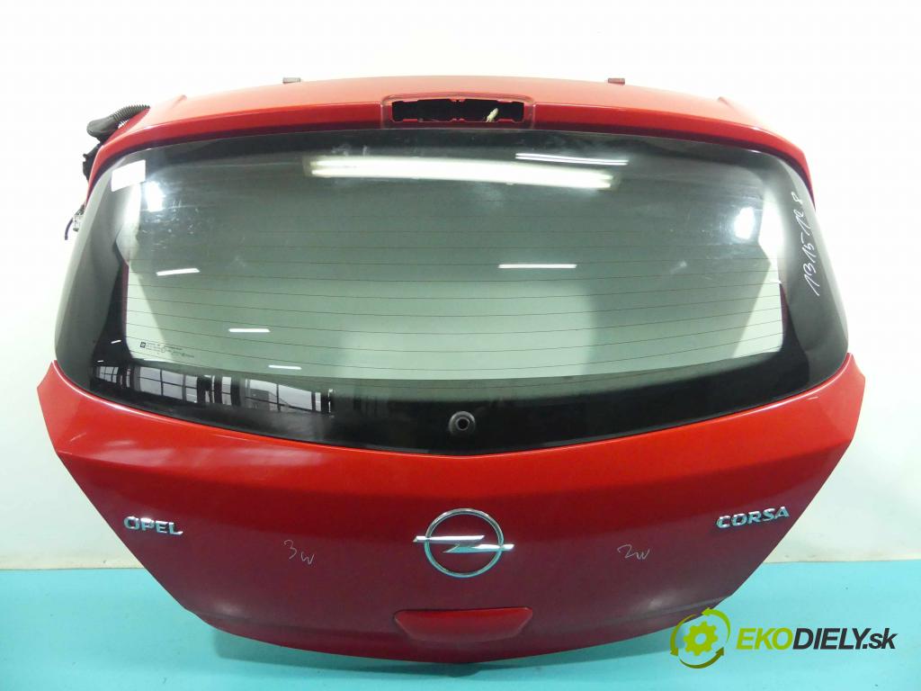 Opel Corsa D 2006-2014 1.2 16V 80 hp manual 59 kW 1229 cm3 5- zadní kufrové dveře  (Zadní kapoty)