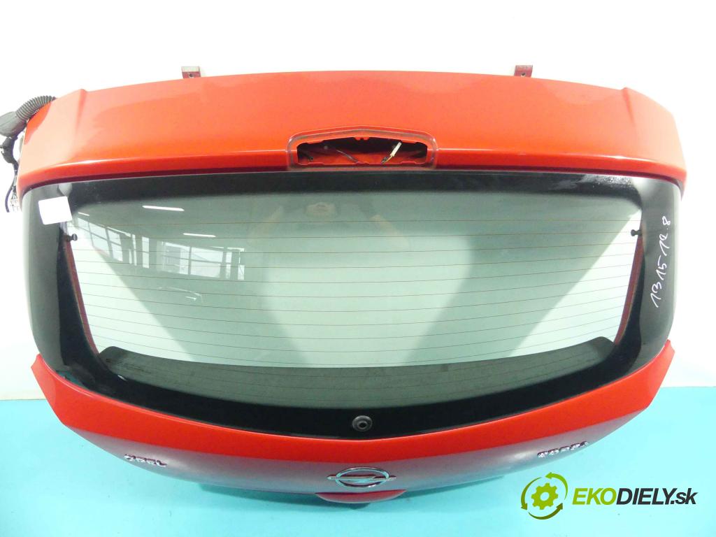 Opel Corsa D 2006-2014 1.2 16V 80 hp manual 59 kW 1229 cm3 5- zadní kufrové dveře  (Zadní kapoty)