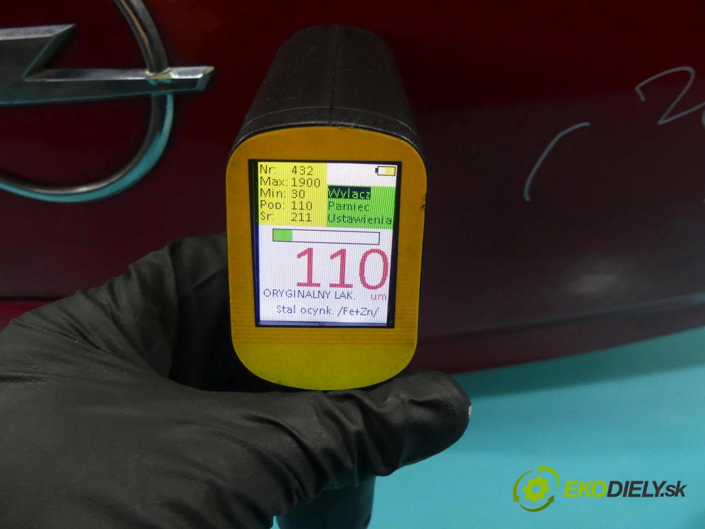 Opel Corsa D 2006-2014 1.2 16V 80 hp manual 59 kW 1229 cm3 5- zadní kufrové dveře  (Zadní kapoty)