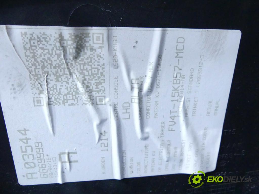 Ford Kuga II 2013-2019 2.0 tdci 150 HP manual 110 kW 1997 cm3 5- operadlo  (Lakťové opierky)