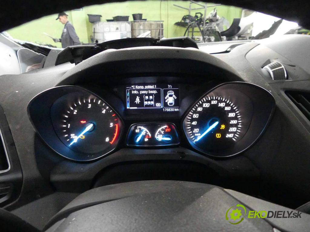 Ford Kuga II 2013-2019 2.0 tdci 150 HP manual 110 kW 1997 cm3 5- prístrojovka/ budíky FV4T-10849-LF (Prístrojové dosky, displeje)