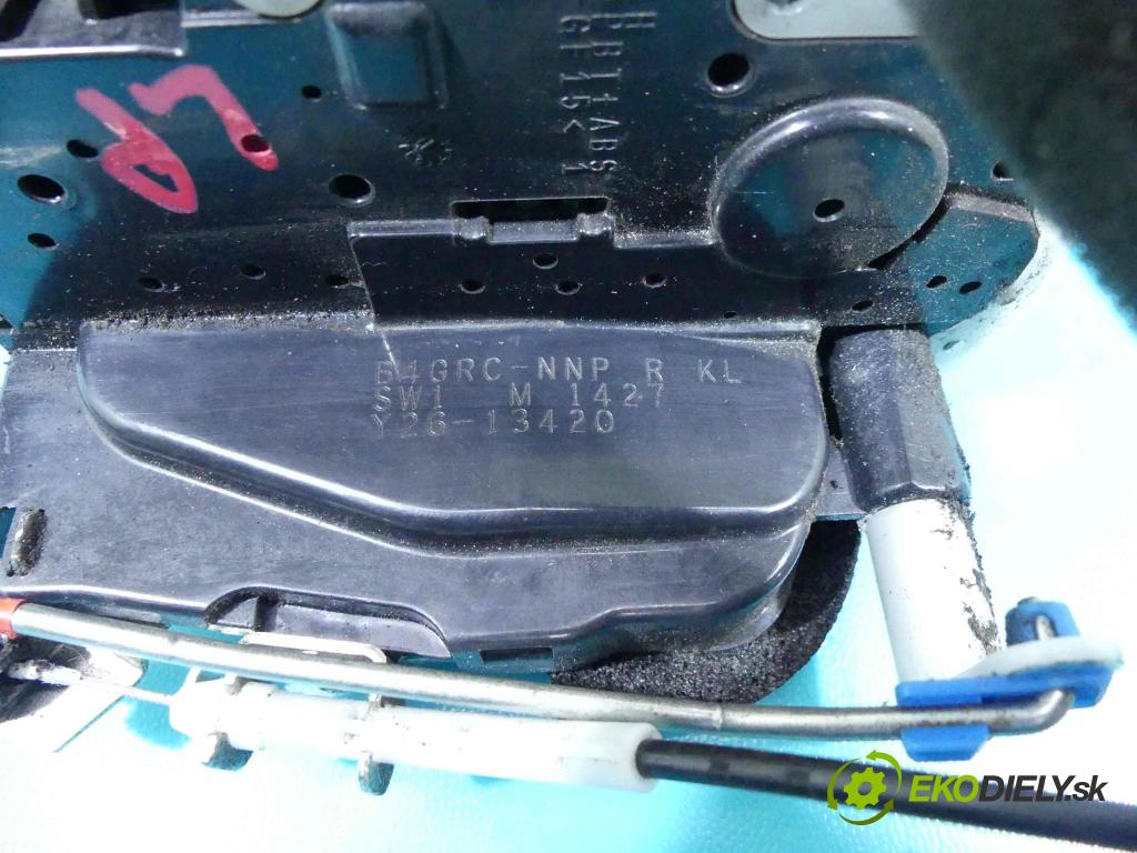 Nissan Micra K13 2010-2017 1.2 12V 80 HP manual 59 kW 1198 cm3 5- zámok predné ľavý Y26-13420