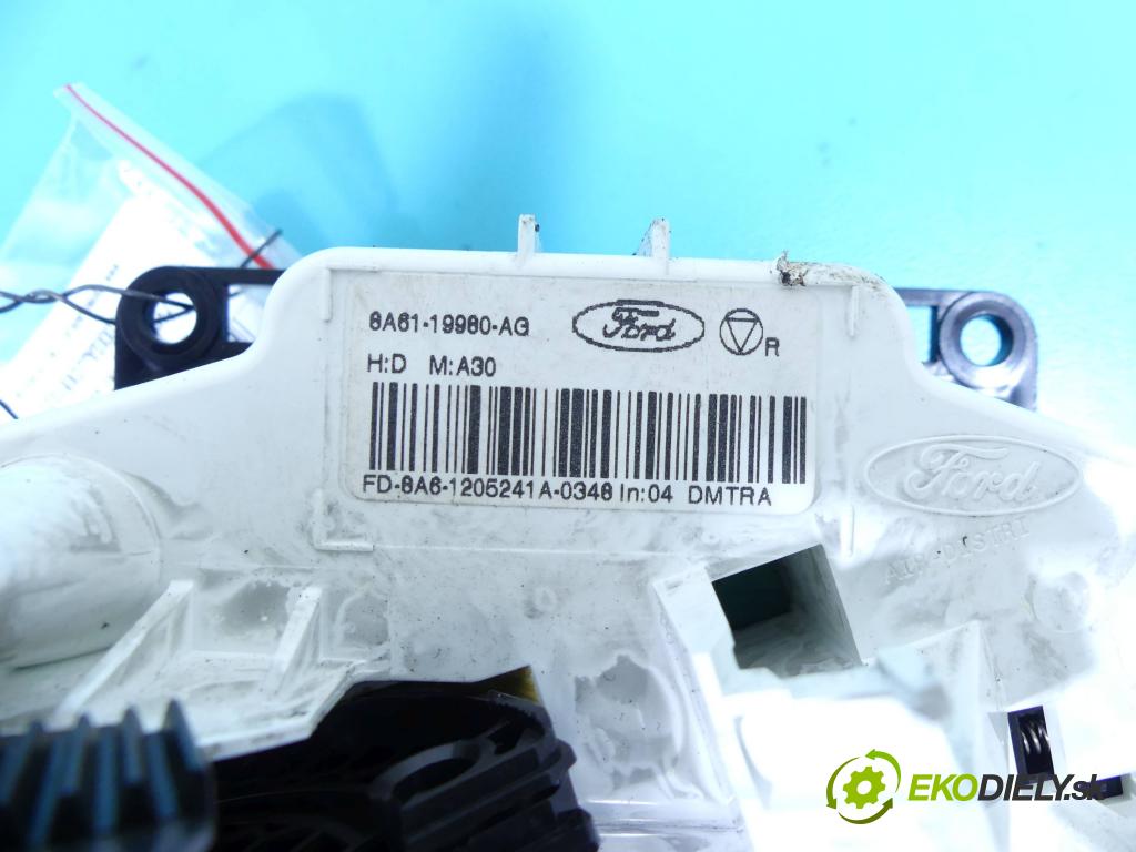 Ford Fiesta Mk7 2008-2017 1.4 tdci 70 HP manual 51,5 kW 1399 cm3 5- panel kúrenia 6A61-19980-AG