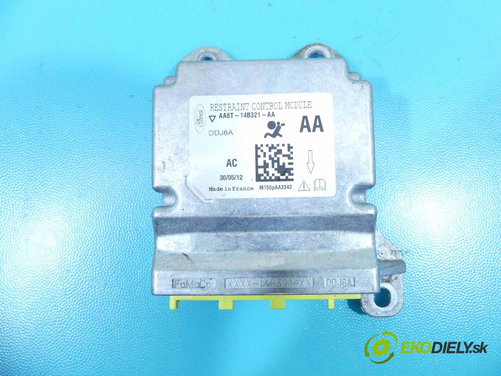 Ford Fiesta Mk7 2008-2017 1.4 tdci 70 HP manual 51,5 kW 1399 cm3 5- modul riadiaca jednotka AA6T-14B321-AA (Ostatné)