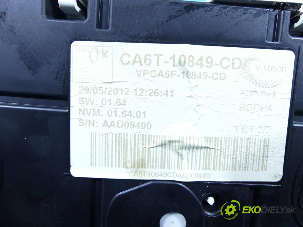 Ford Fiesta Mk7 2008-2017 1.4 tdci 70 HP manual 51,5 kW 1399 cm3 5- prístrojovka/ budíky VP8A6F-10894-BC (Prístrojové dosky, displeje)