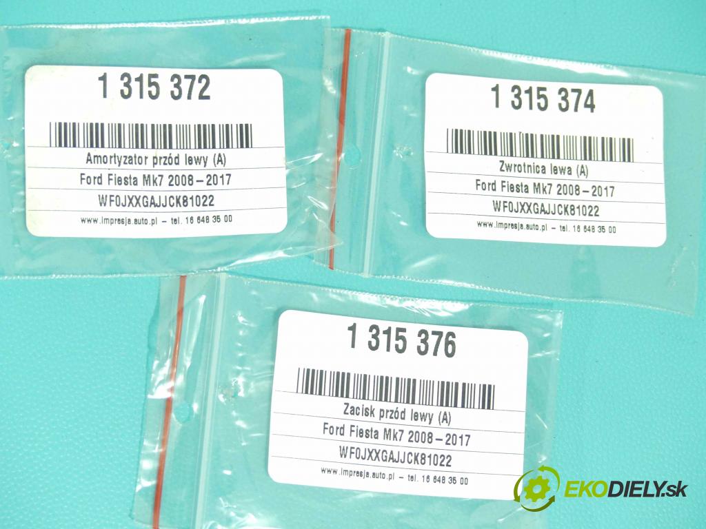 Ford Fiesta Mk7 2008-2017 1.4 tdci 70 HP manual 51,5 kW 1399 cm3 5- náboj ľavé (Náboje)