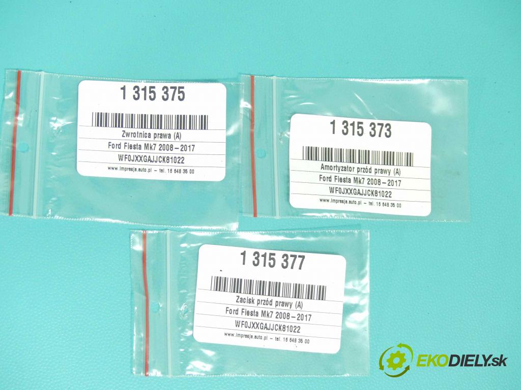 Ford Fiesta Mk7 2008-2017 1.4 tdci 70 HP manual 51,5 kW 1399 cm3 5- náboj pravé (Náboje)