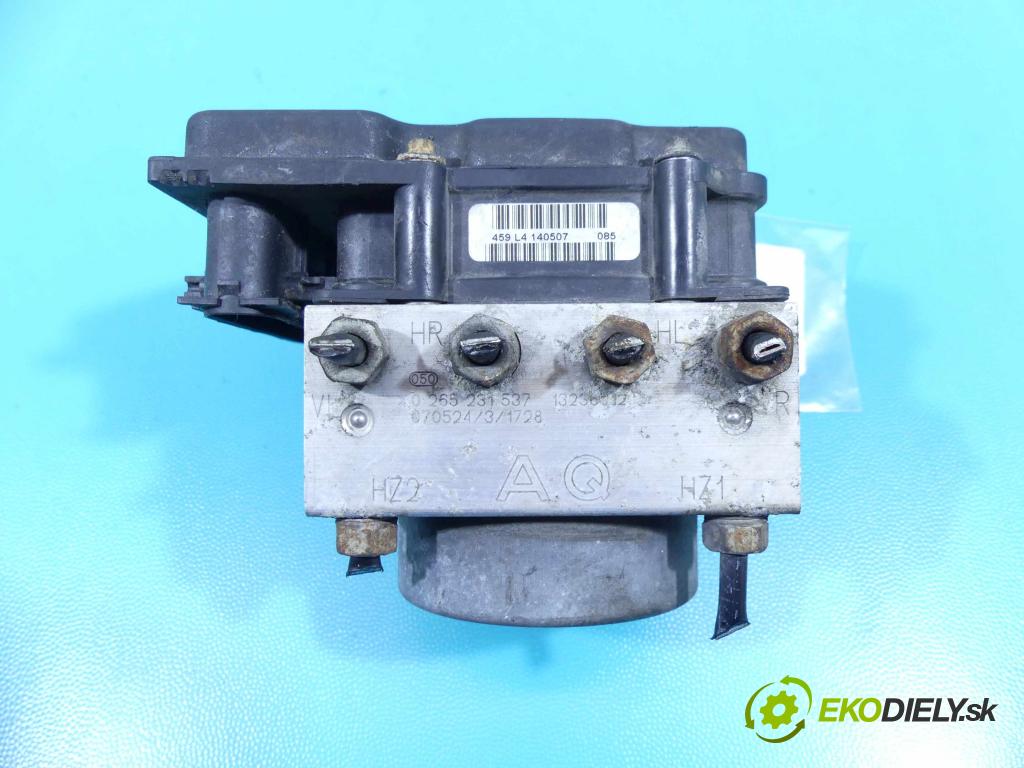 Opel Corsa D 2006-2014 1.2 16V 80 HP manual 59 kW 1229 cm3 5- čerpadlo abs 0265800422 (Pumpy ABS)