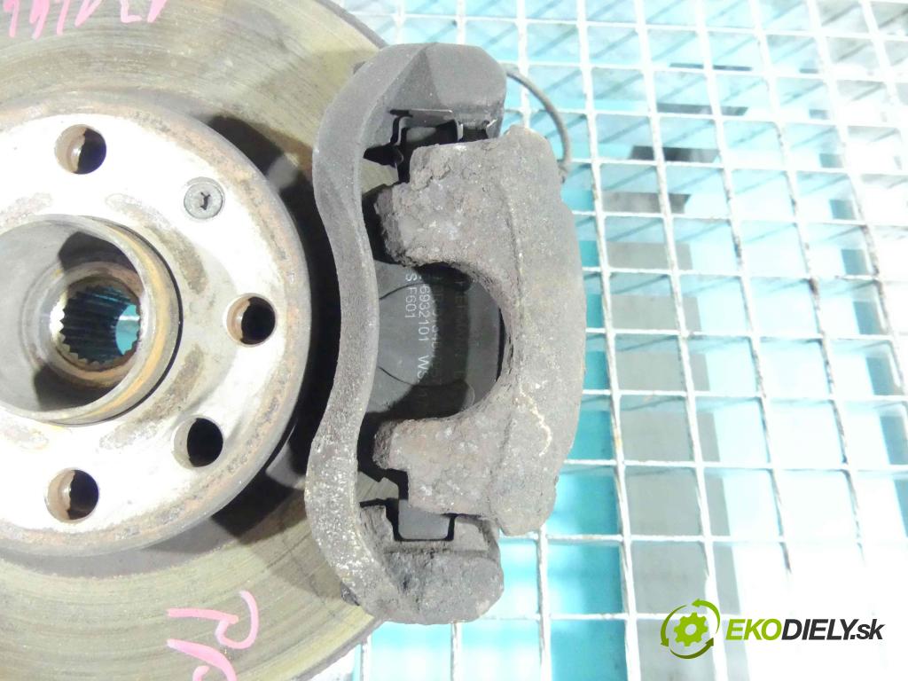 Opel Corsa D 2006-2014 1.2 16V 80 HP manual 59 kW 1229 cm3 5- brzdič predné pravý (Ostatné)