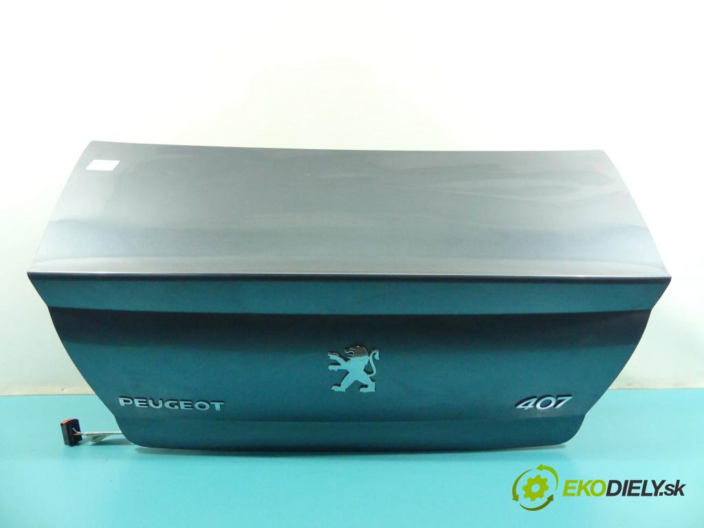 Peugeot 407 1,8.0 16v 125 hp manual 92 kW 1749 cm3 4- zadní kufrové dveře  (Zadní kapoty)
