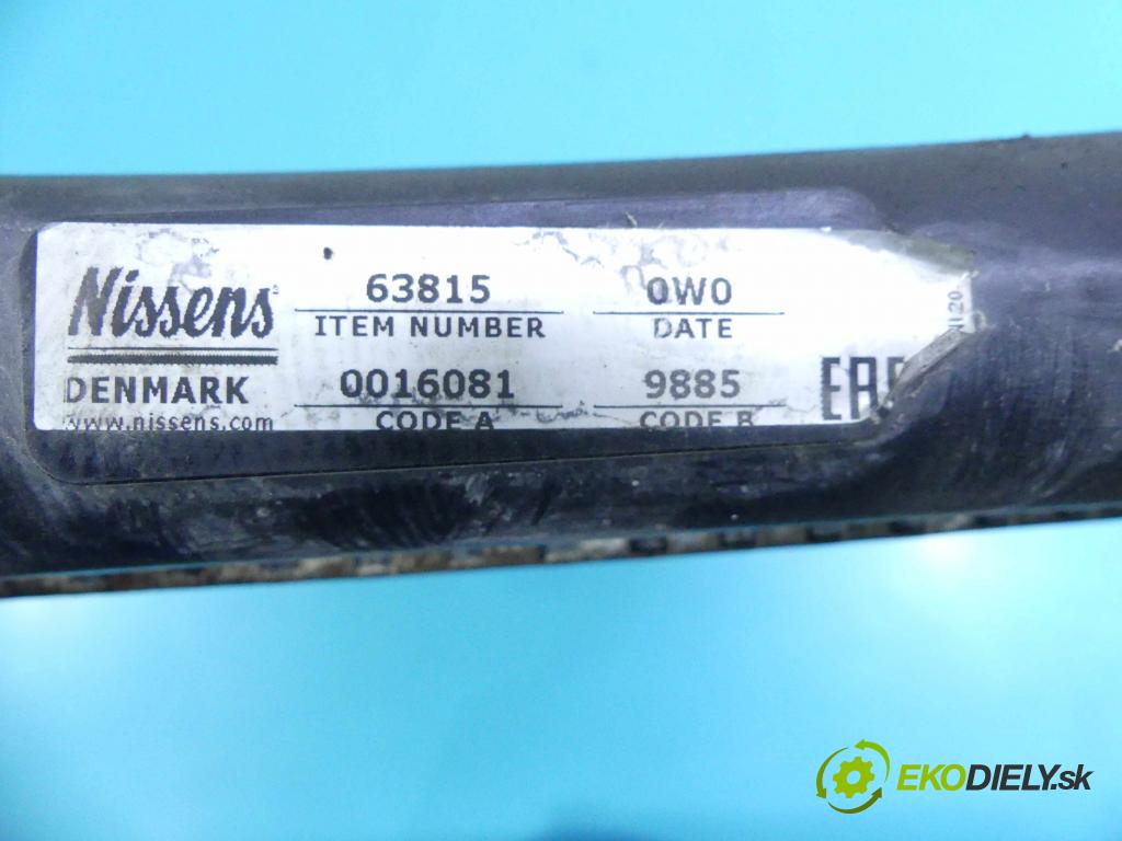 Renault Espace III 1997-2003 2.0 8V 114 HP manual 84 kW 1998 cm3 5- chladič voda: 63815 (Chladiče vody)