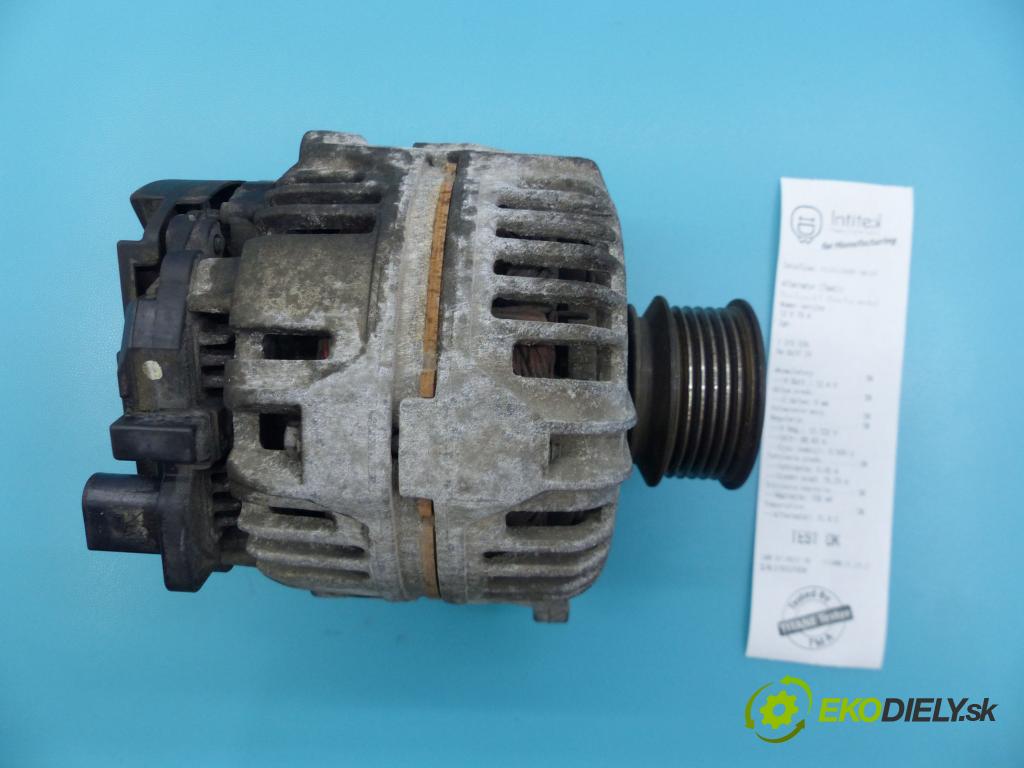Vw Golf IV 1997-2003 1.6 16v 105 hp manual 77 kW 1598 cm3 3- Alternator 0124315004 (Alternátory)