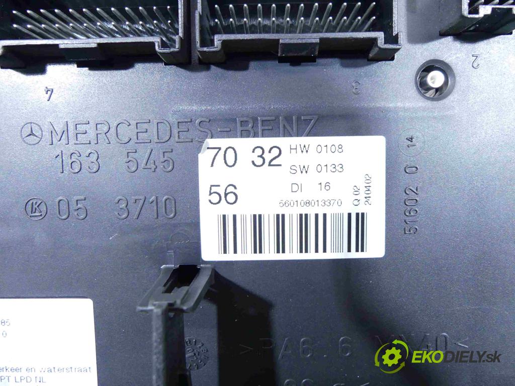 Mercedes ML W163 1997-2005 4.0 CDI 250 hp automatic 184 kW 3996 cm3 5- skříňka pojistková 1635457032 (Pojistkové skříňky)