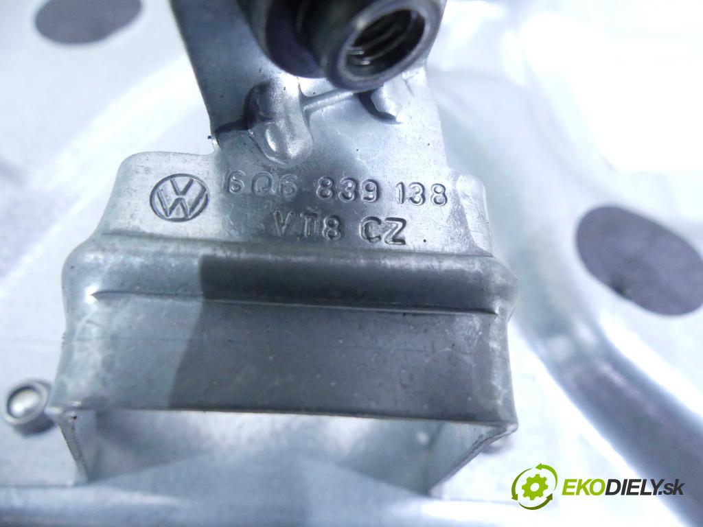 Vw Polo IV 9N 2001-2009 1.2 12V 64 hp manual 47 kW 1198 cm3 5- mechanismus stahování zadní pravý 6Q0839752