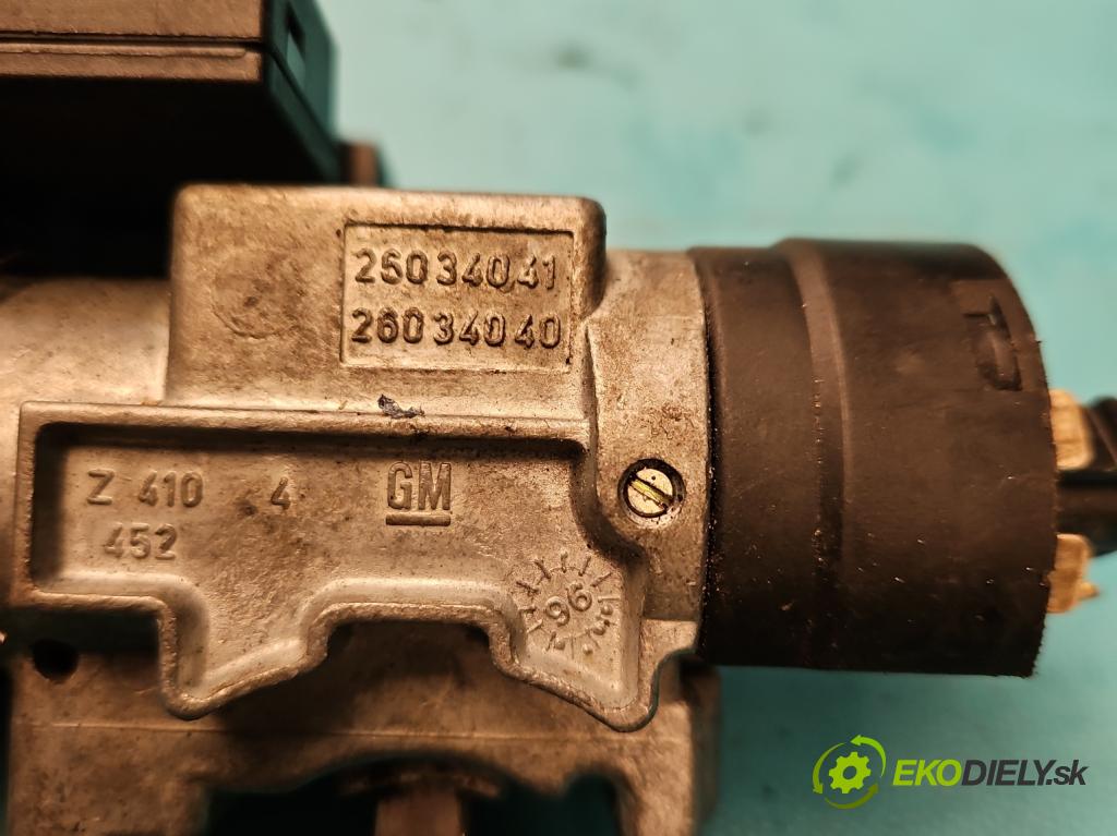 Opel Astra I 1991-2002 1.4 60 HP manual 44 kW 1389 cm3 5- Spínačka 26034040 (Spínacie skrinky a kľúče)