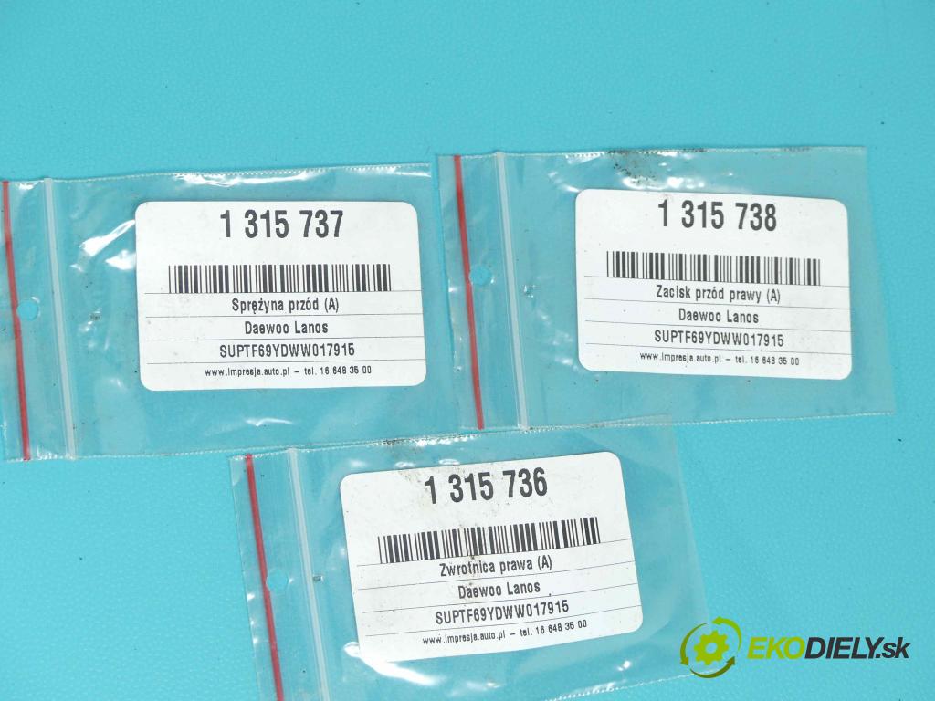 Daewoo Lanos 1.5 8V 86 HP manual 63 kW 1498 cm3 4- náboj pravé  (Náboje)