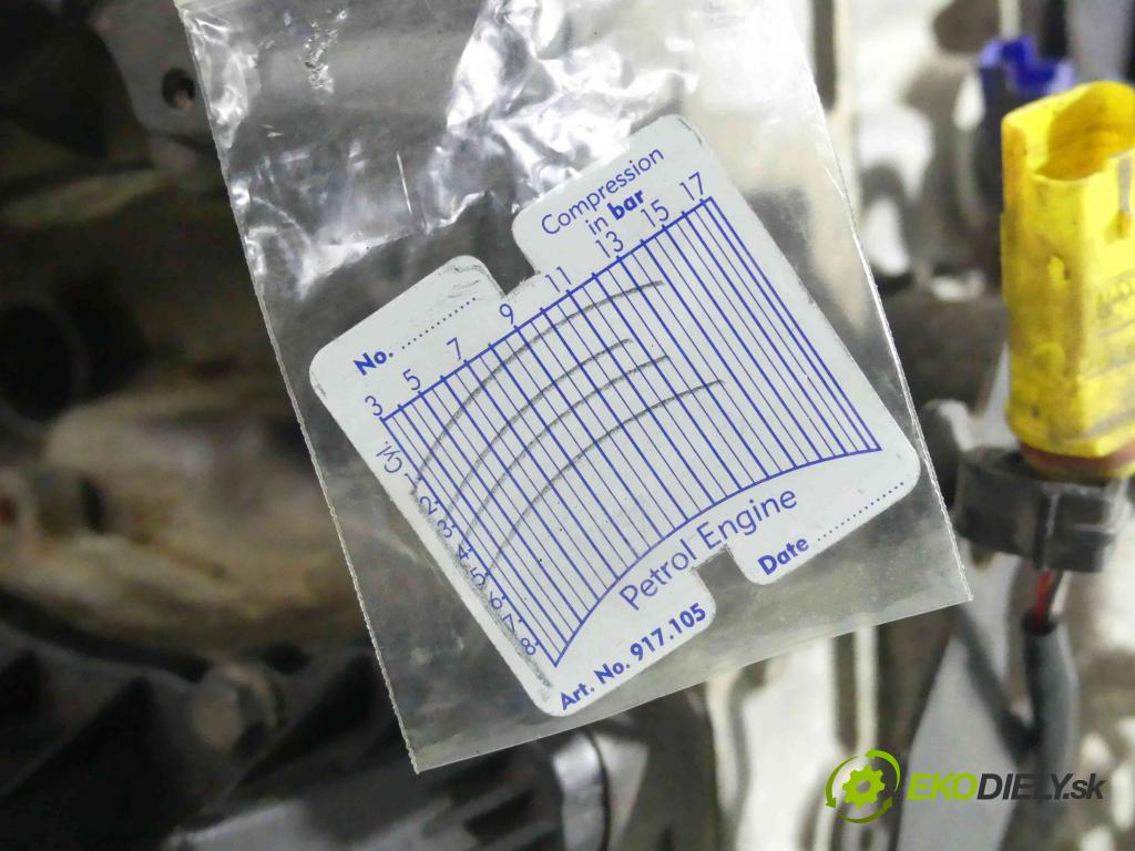 Peugeot 307 1.6 16v 109 hp manual 80 kW 1587 cm3 5- motor benzín NFU