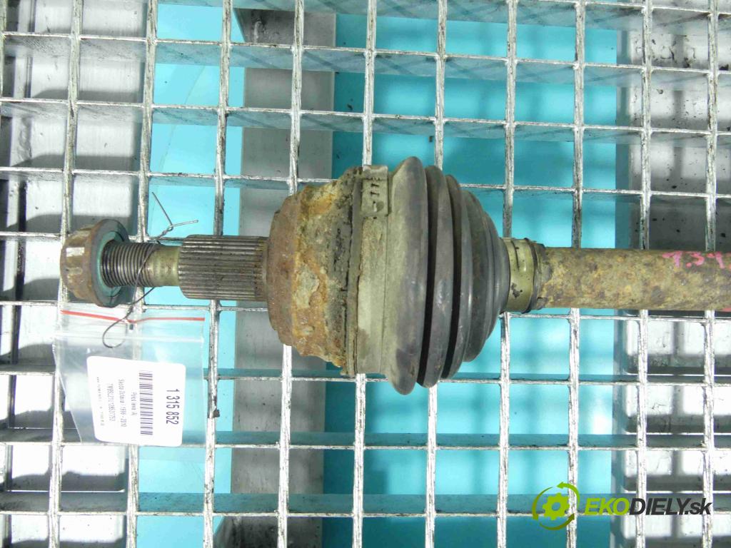 Skoda Octavia I 1996-2010 1.8 T 150 HP manual 110 kW 1781 cm3 5- poloos ľavé  (Poloosy)