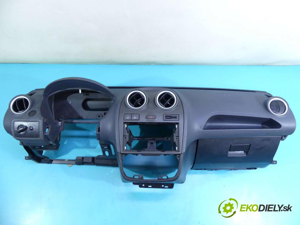 Ford Fiesta Mk6 2002-2008 1.4 tdci 68 HP manual 50 kW 1399 cm3 5- kokpit,pristrojová doska rozdeľovacia