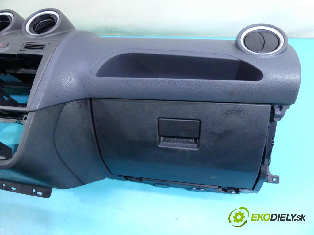 Ford Fiesta Mk6 2002-2008 1.4 tdci 68 HP manual 50 kW 1399 cm3 5- kokpit,pristrojová doska rozdeľovacia