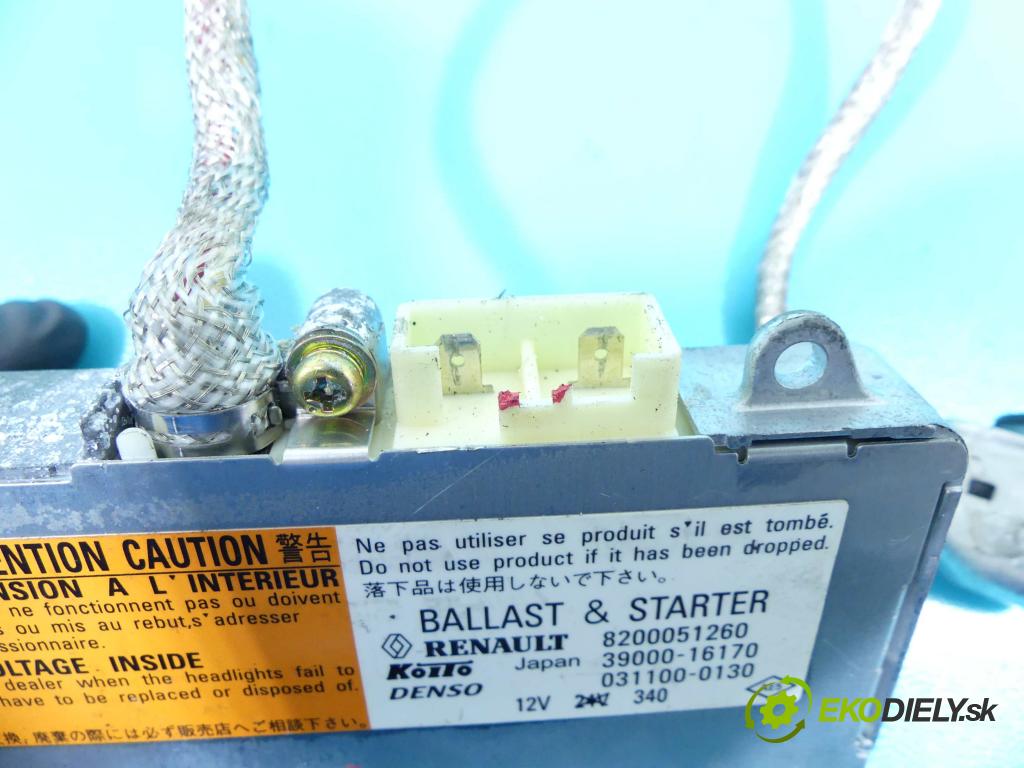 Renault Vel satis 3.0 dci 177 HP automatic 130 kW 2958 cm3 5- střídač: xenon 8200051260 (Riadiace jednotky xenónu)