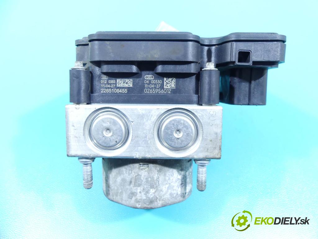 Nissan Micra K13 2010-2017 1.2 12V 80 HP manual 59 kW 1198 cm3 5- čerpadlo abs 0265956012 (Pumpy ABS)