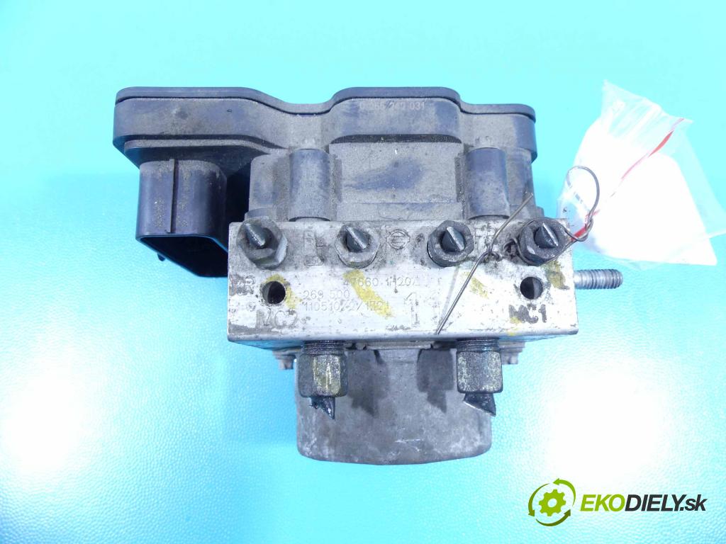 Nissan Micra K13 2010-2017 1.2 12V 80 HP manual 59 kW 1198 cm3 5- čerpadlo abs 0265956012 (Pumpy ABS)