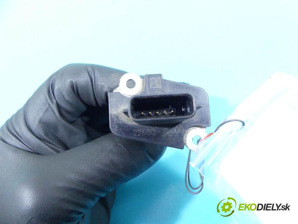 Nissan Micra K13 2010-2017 1.2 12V 80 HP manual 59 kW 1198 cm3 5- průtokoměr: 22680-7S000 (Váhy vzduchu)