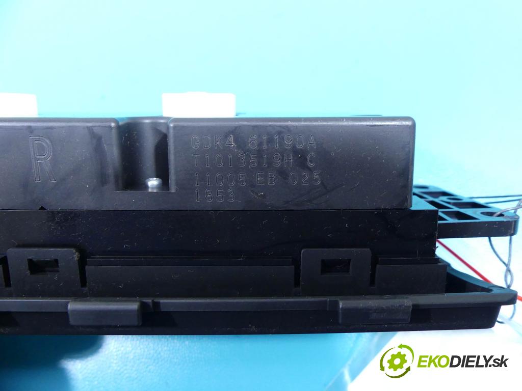 Mazda 6 II GH 2007-2012 2.0 16v DISI 155 HP manual 114 kW 1999 cm3 5- panel kúrenia GDK4 61190A