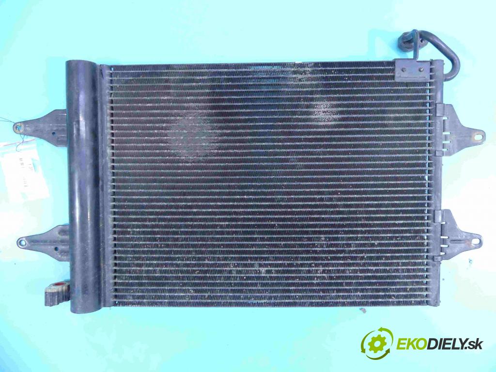 Vw Polo IV 9N 2001-2009 1.2 12V 64 HP manual 47 kW 1198 cm3 5- chladič klimatizácie 6Q0820411E (Chladiče klimatizácie)