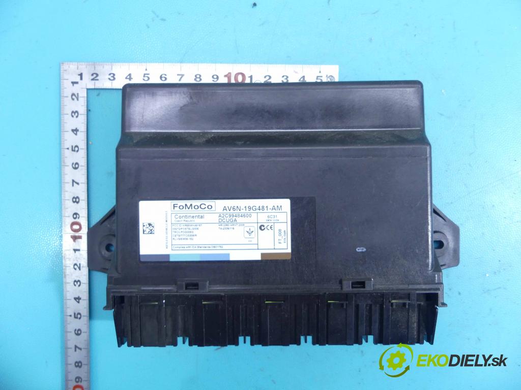 Ford Kuga II 2013-2019 2.0 tdci 150 HP manual 110 kW 1997 cm3 5- modul riadiaca jednotka AV6N-19G481-AM (Ostatné)