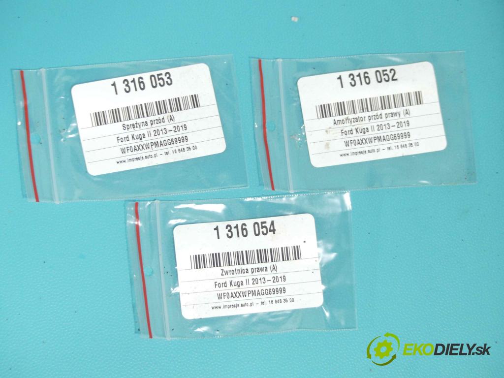 Ford Kuga Mk2 2013-2019 2.0 tdci 150 HP manual 110 kW 1997 cm3 5- náboj pravé  (Náboje)