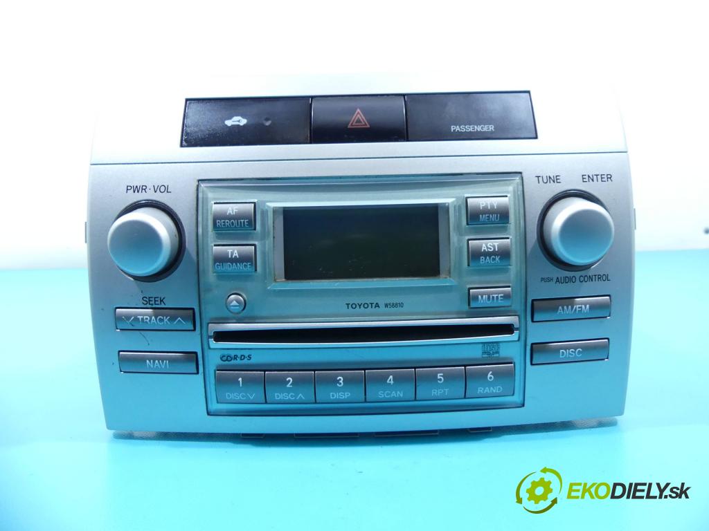Toyota Corolla Verso II 2004-2009 2.0 D4D 116 HP manual 85 kW 1995 cm3 5- Radio originál 86120-0F010