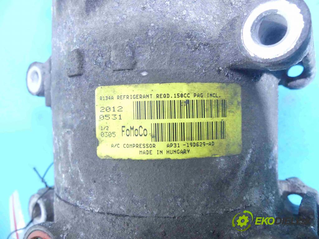 Ford Fiesta Mk7 2008-2017 1.4 tdci 70 hp manual 51,5 kW 1399 cm3 5- čerpadlo klíma AP31-19D629-AD