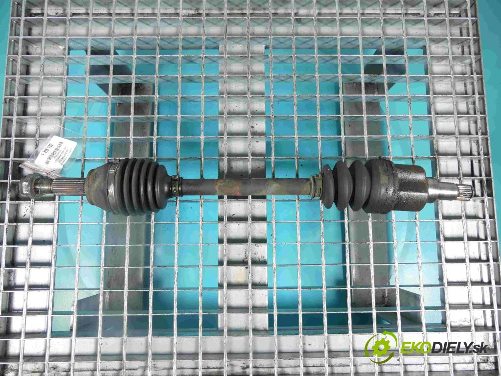 Ford Fiesta Mk7 2008-2017 1.4 tdci 70 HP manual 51,5 kW 1399 cm3 5- poloos ľavé  (Poloosy)