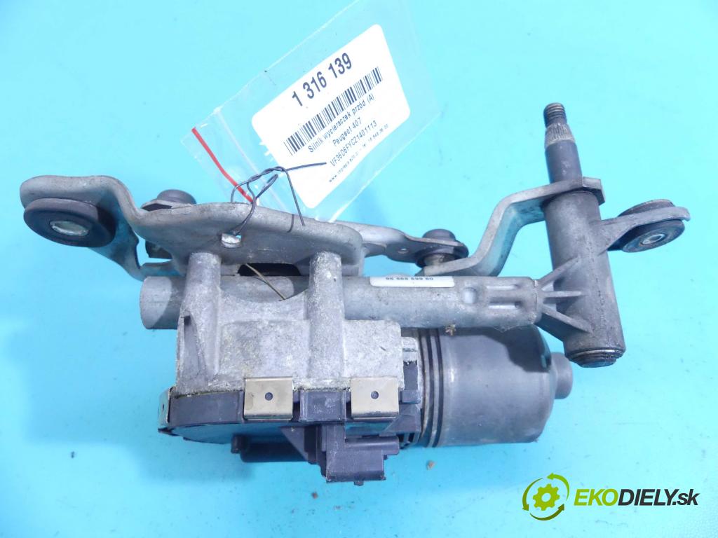 Peugeot 407 1,8.0 16v 125 hp manual 92 kW 1749 cm3 4- motor stěračů přední 0390241721
