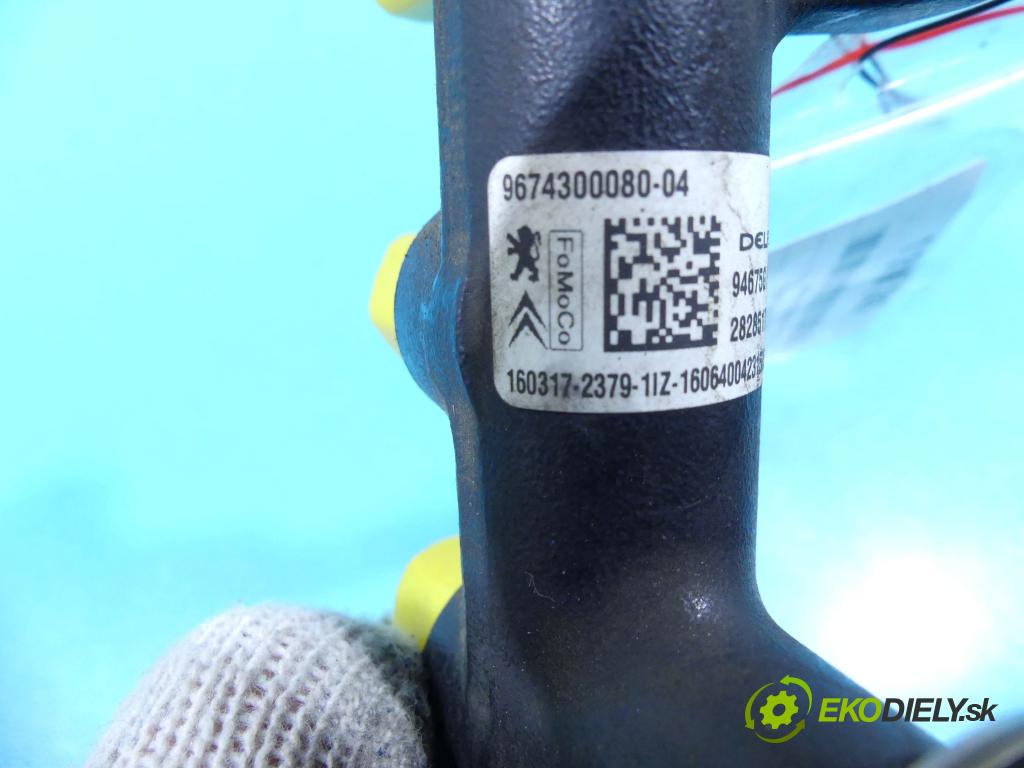 Ford Kuga II 2013-2019 2.0 tdci 150 HP manual 110 kW 1997 cm3 5- lišta vstrekovacia 9674300080-04 (Vstrekovacie lišty)