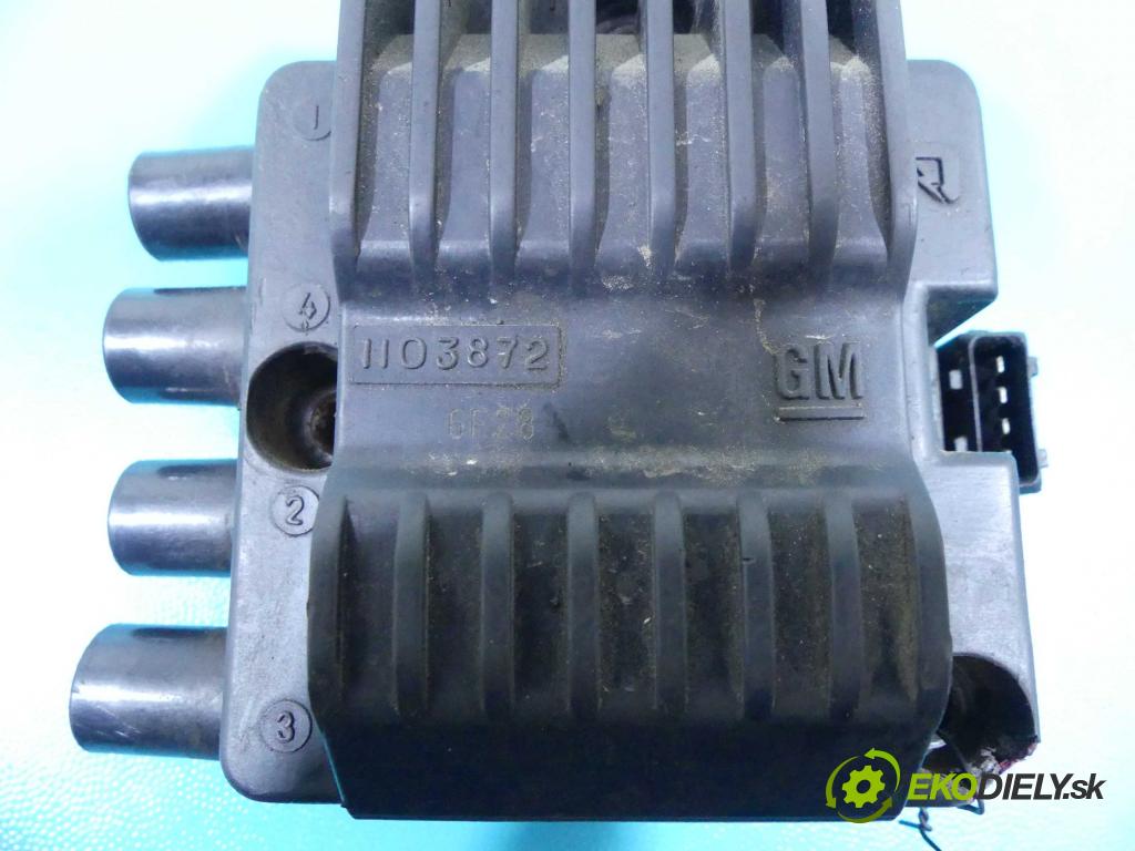 Opel Astra I 1991-2002 1.4 8V 60 HP manual 44 kW 1388 cm3 4- cievka zapaľovacia 1103872 (Zapaľovacie cievky, moduly)