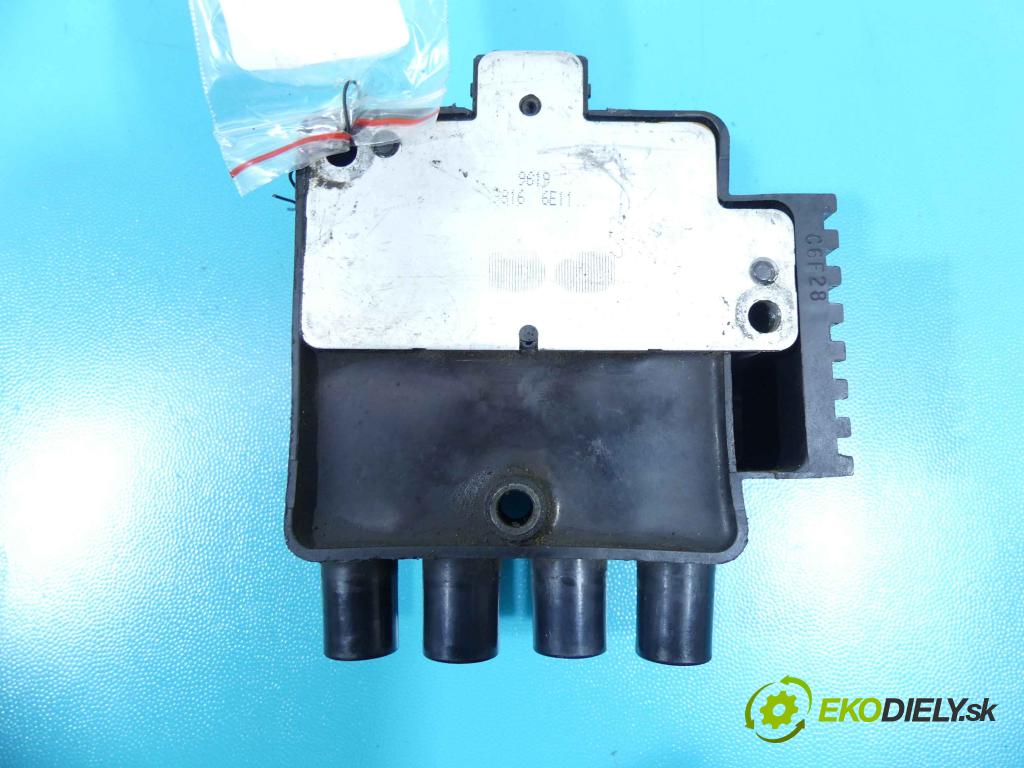 Opel Astra I 1991-2002 1.4 8V 60 HP manual 44 kW 1388 cm3 4- cievka zapaľovacia 1103872 (Zapaľovacie cievky, moduly)