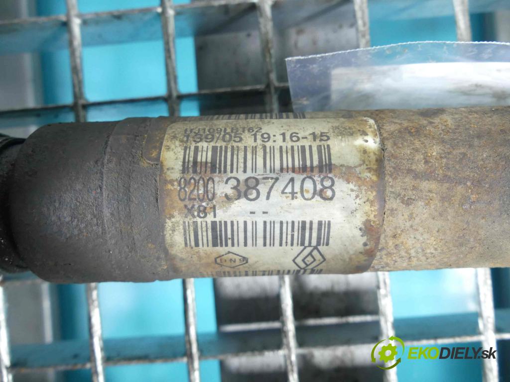 Renault Espace IV 2003-2014 3.0 dci 177 HP automatic 130 kW 2958 cm3 5- poloos ľavé 8200387408 (Poloosy)